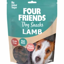 Hundgodis Four Friends Snacks Lamb 200g