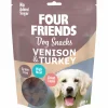 Hundgodis Four Friends Snacks Venison/Turkey 200g