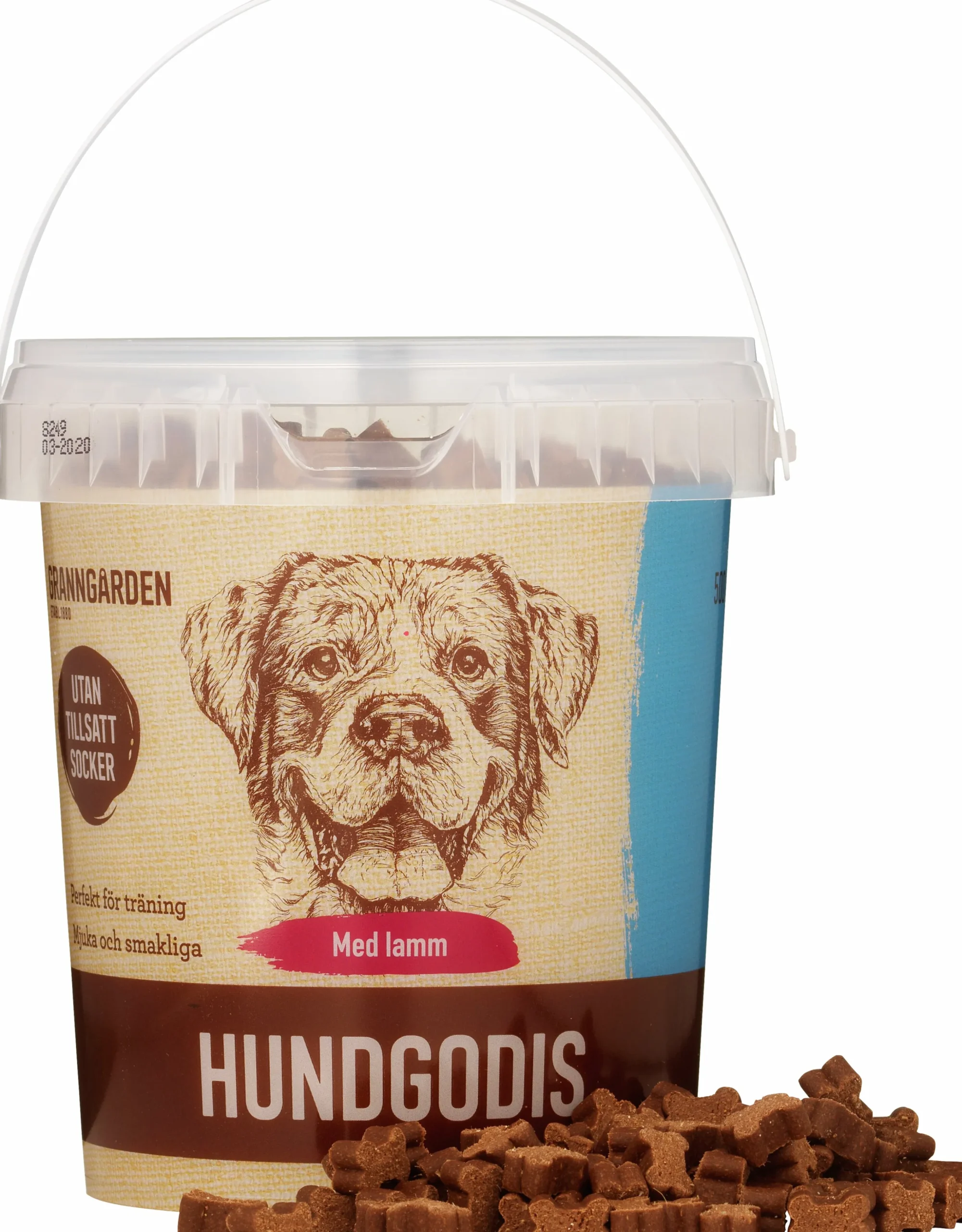 Hundgodis Granngården Lamm 500g