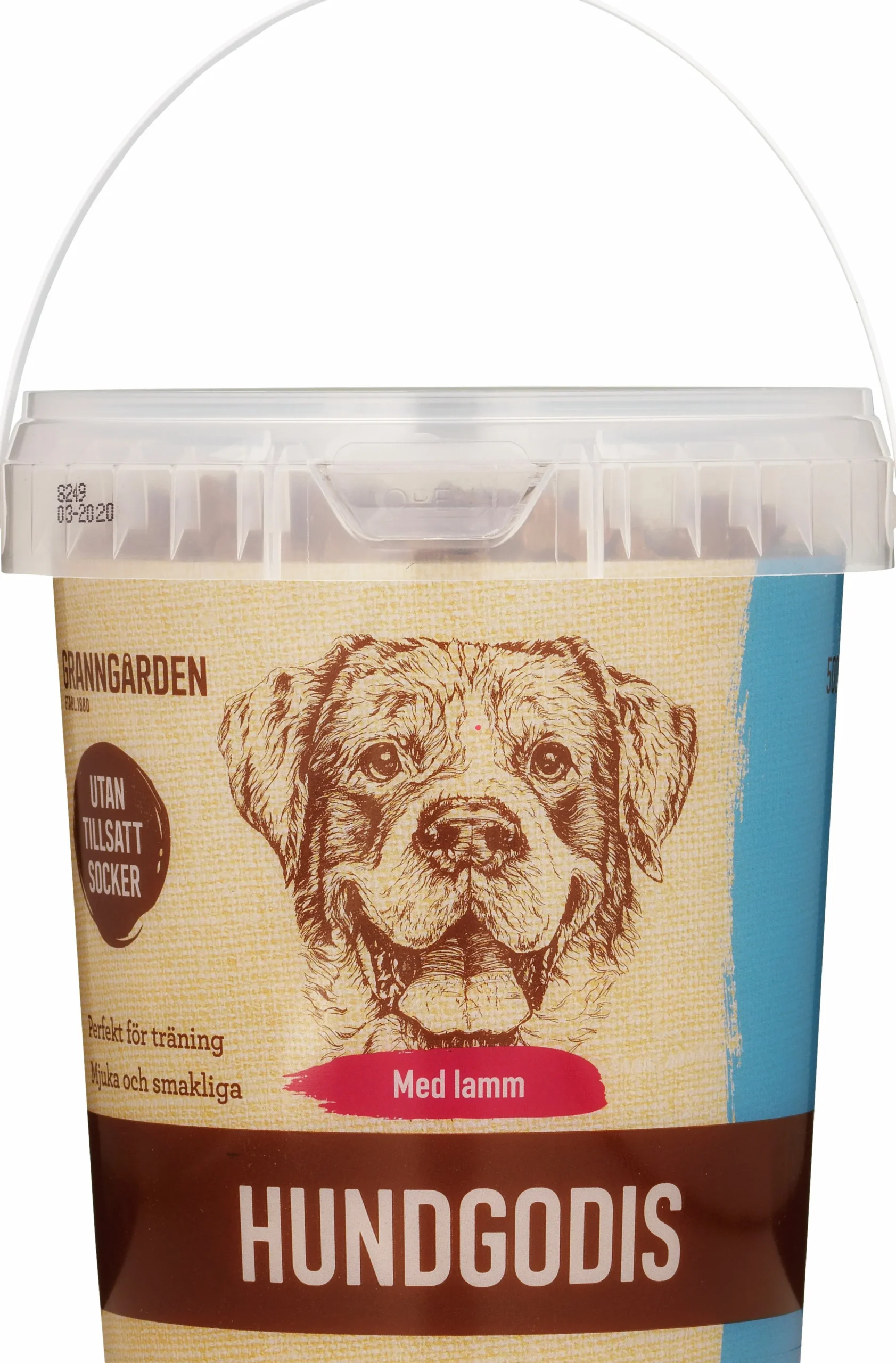 Hundgodis Granngården Lamm 500g