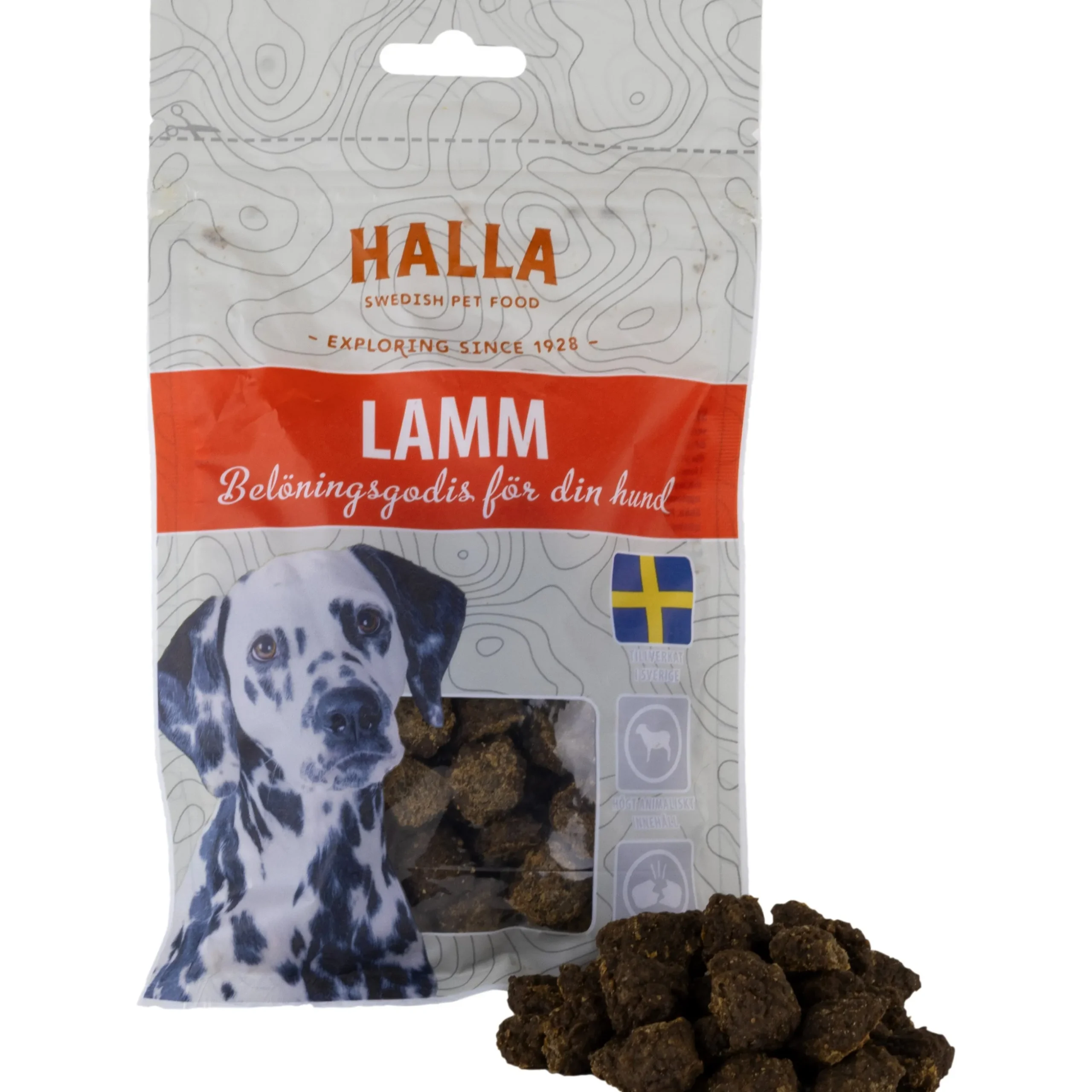 Hundgodis Halla Lamm 80g