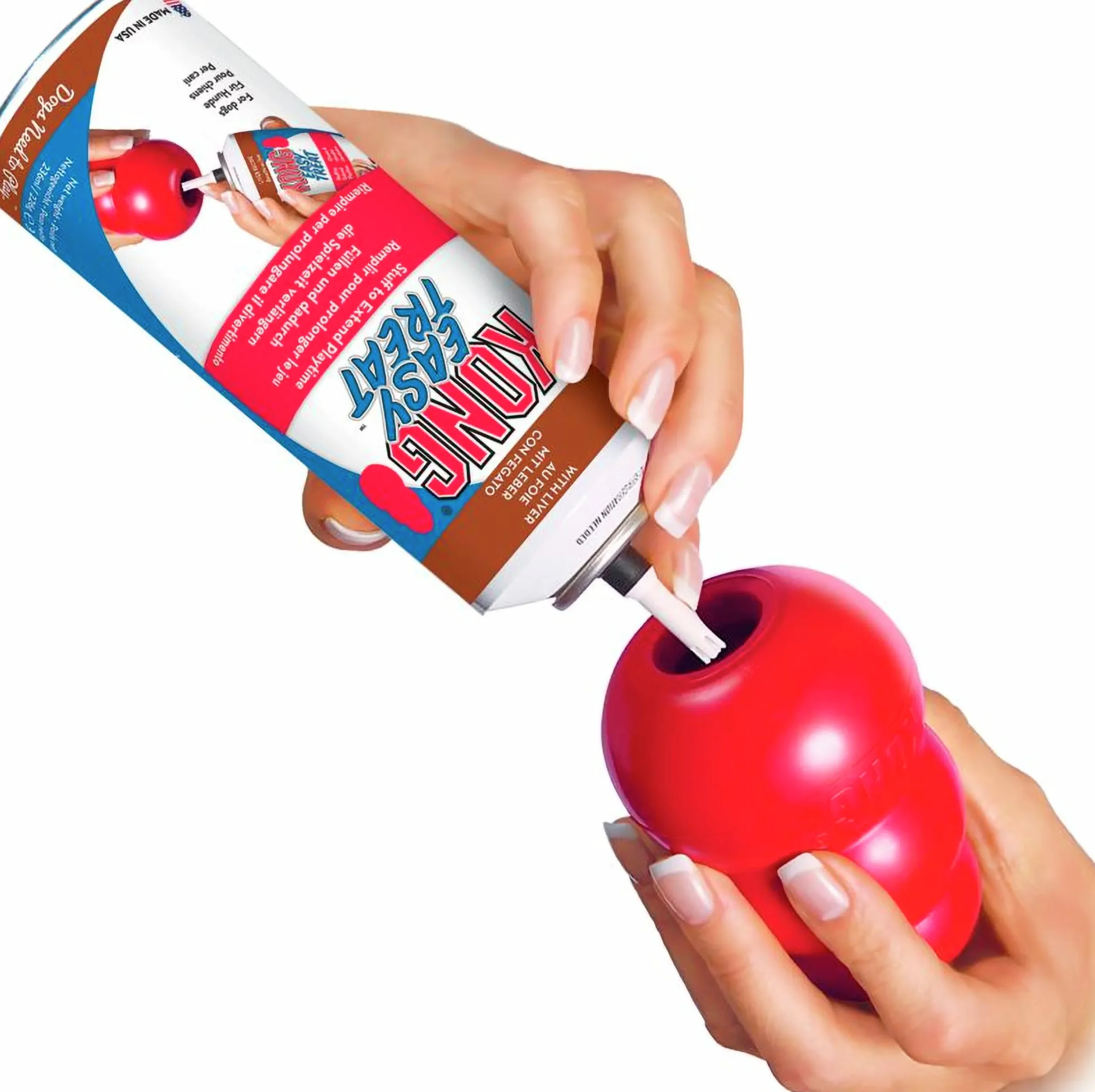 Hundgodis Kong Easy Treat Pastej Leversmak 236ml