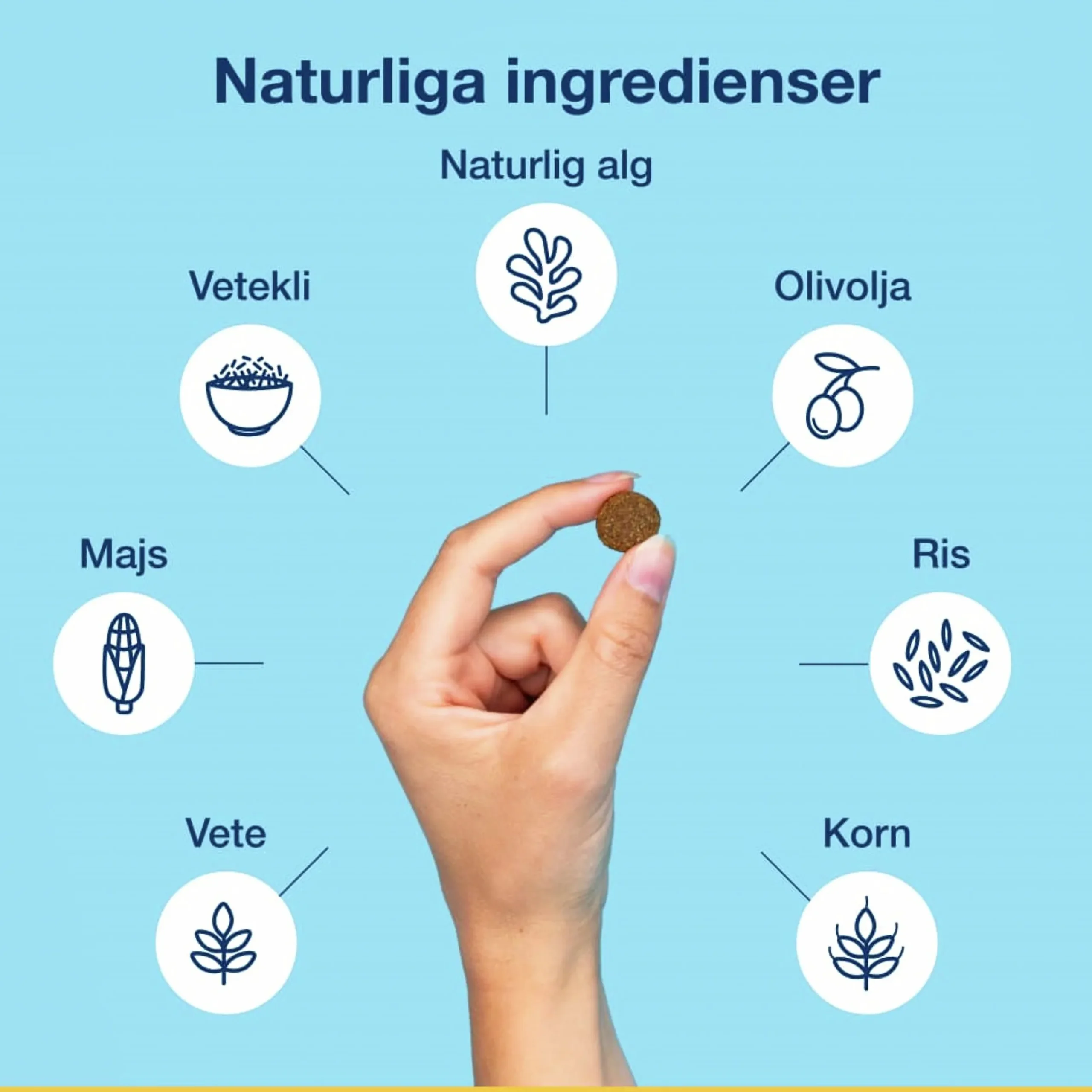 Hundgodis PlaqueOff Dental Bites 60g