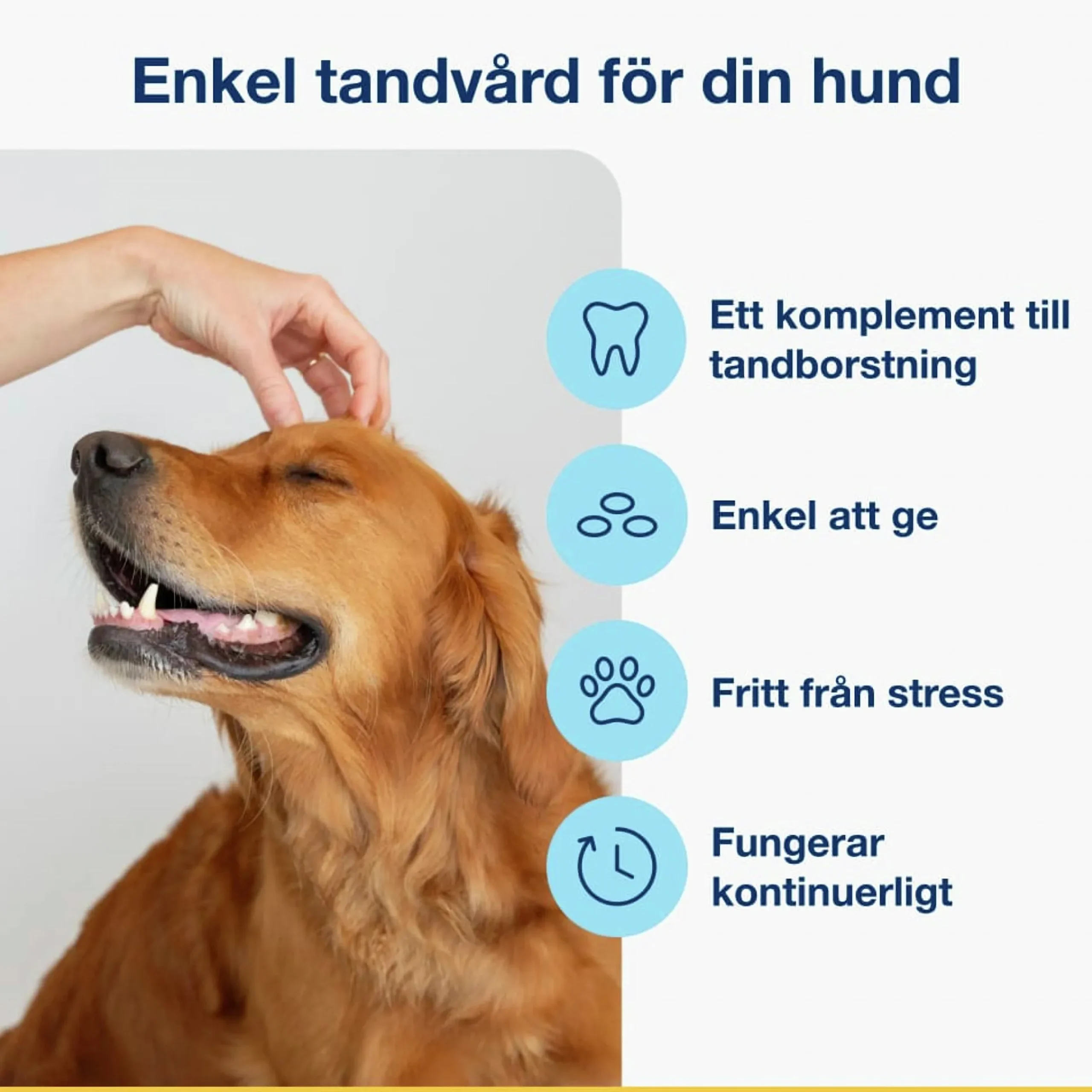 Hundgodis PlaqueOff Dental Bites 150g