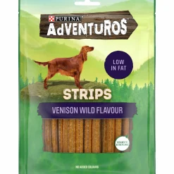 Hundgodis Purina Adventuros Strips Venison 90g
