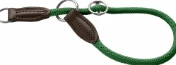Hundhalsband Hunter Freestyle Halvstryp Grön