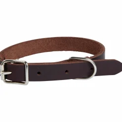 Hundhalsband Pritax Läder Brun