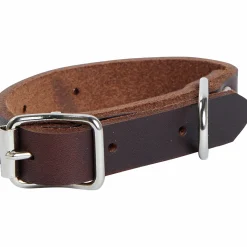 Hundhalsband Pritax Läder Brun
