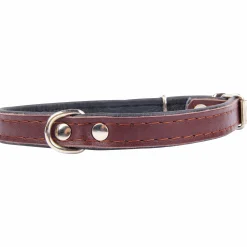 Hundhalsband Pritax Läder Brun 45cm