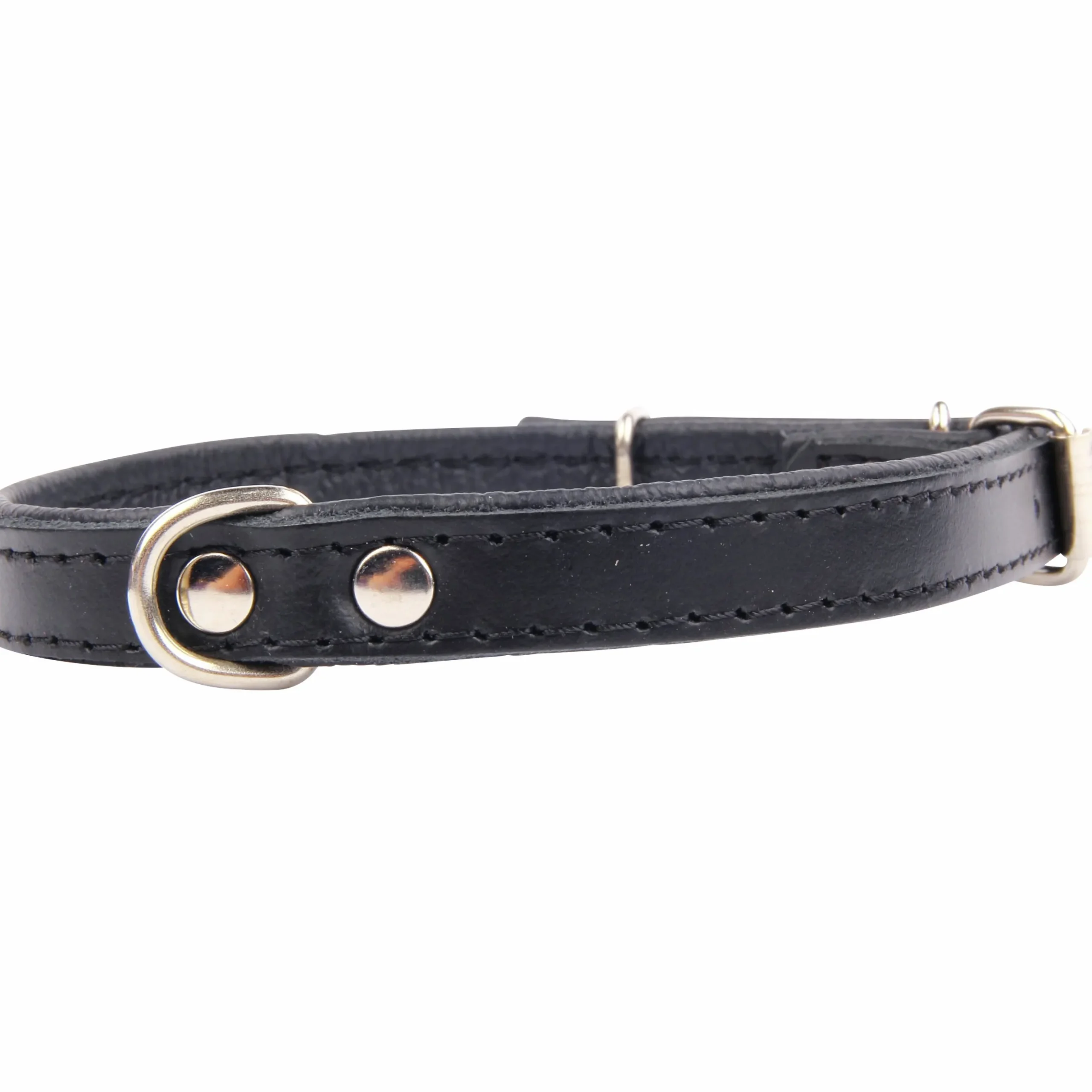 Hundhalsband Pritax Läder Svart 55cm