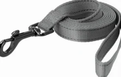 Hundkoppel Dogman Iris Nylon Grå 180cm