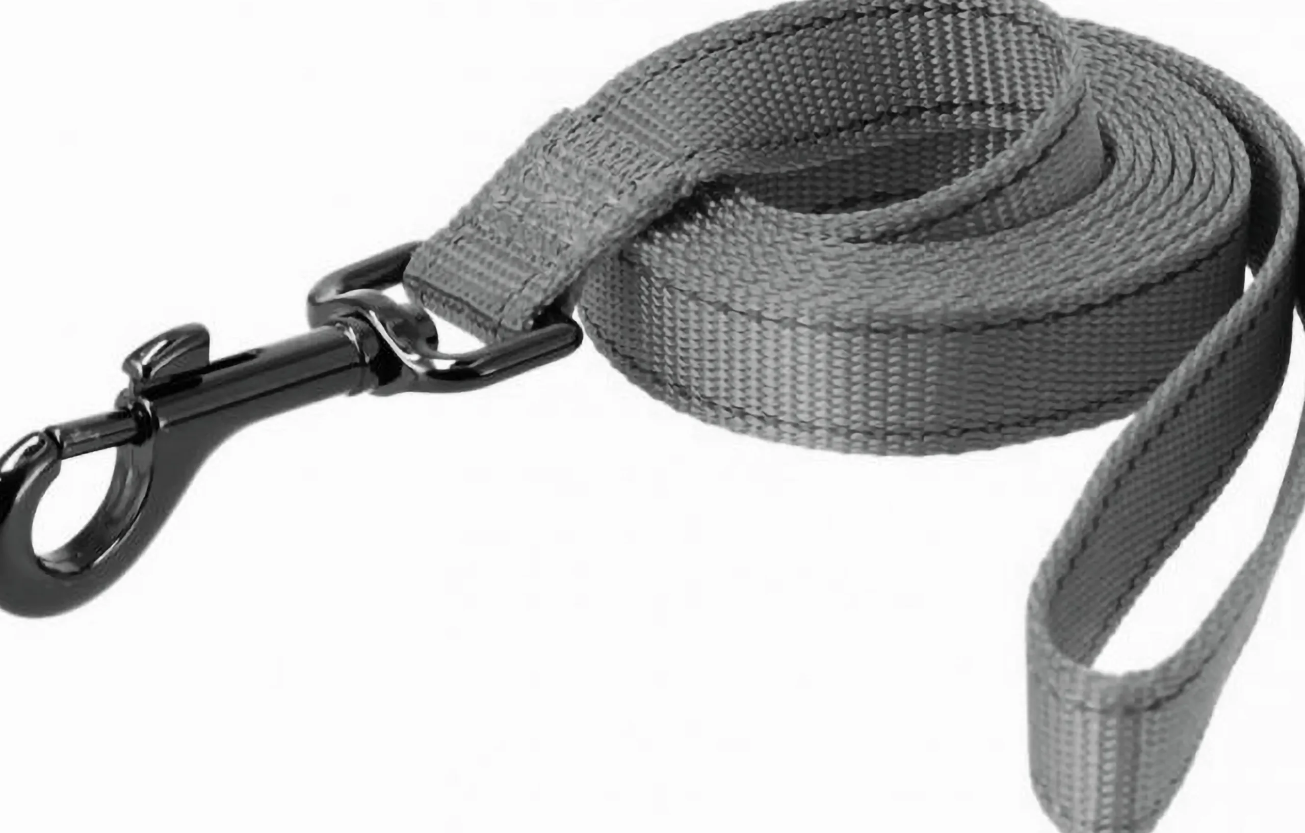 Hundkoppel Dogman Iris Nylon Grå 180cm