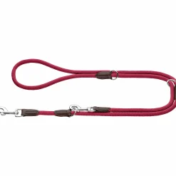 Hundkoppel Hunter Freestyle Justerbart Bordeaux