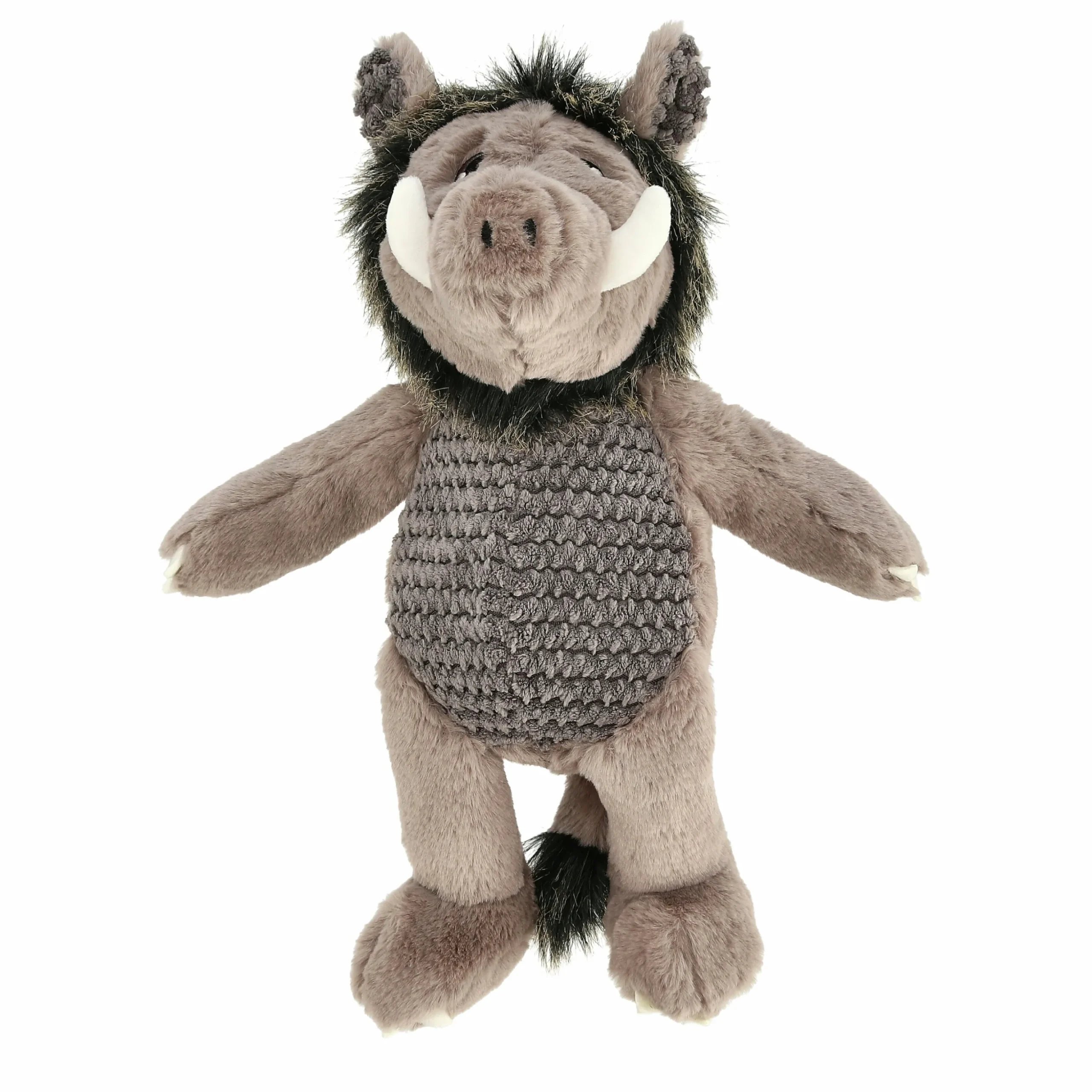 Hundleksak Dogman Cozy Boar Grå L 35cm