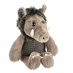 Hundleksak Dogman Cozy Boar Grå L 35cm