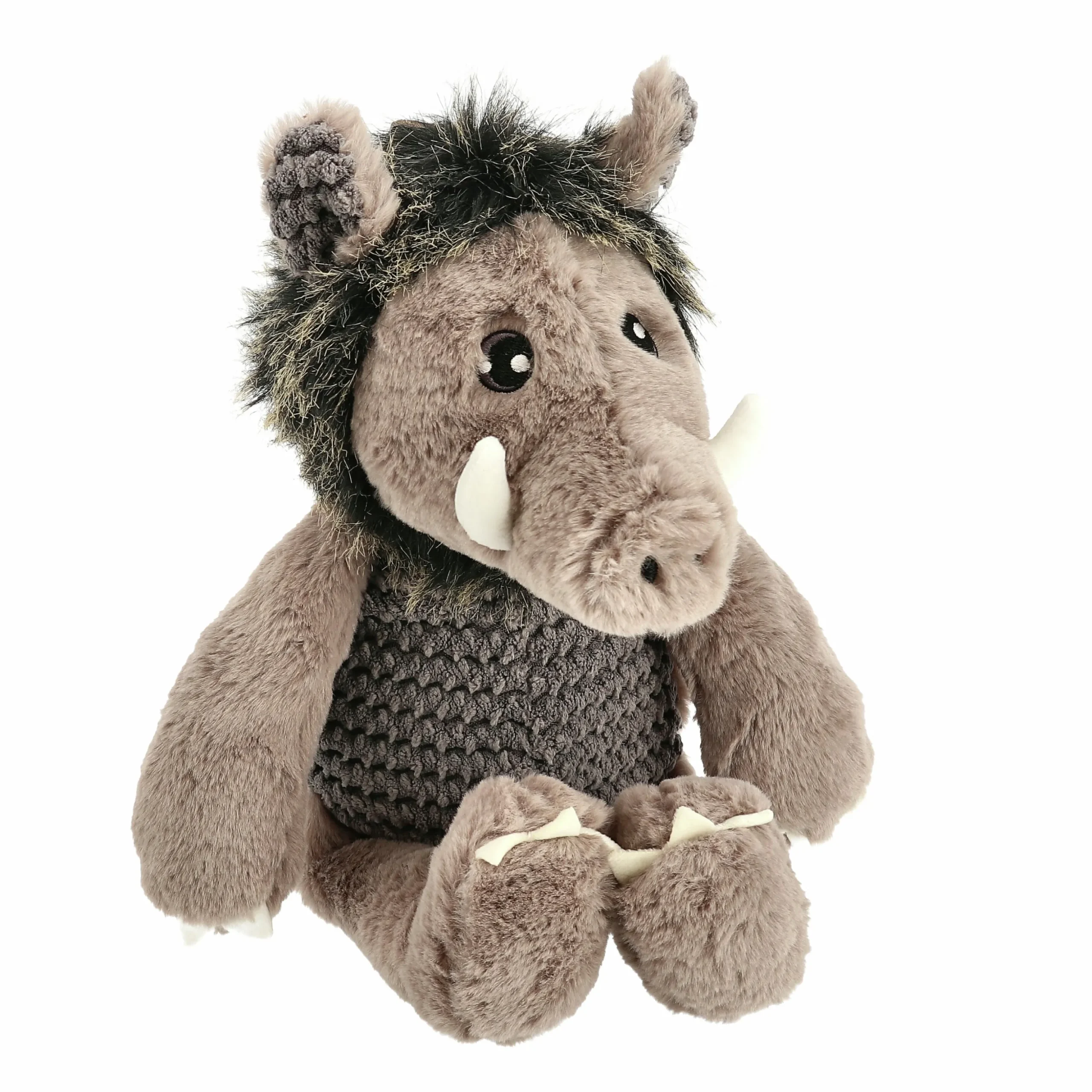 Hundleksak Dogman Cozy Boar Grå L 35cm
