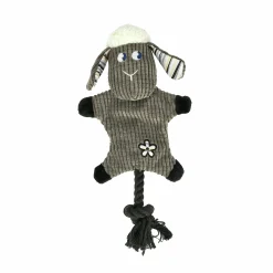 Hundleksak Dogman Lambe Prassel Svart L 35cm