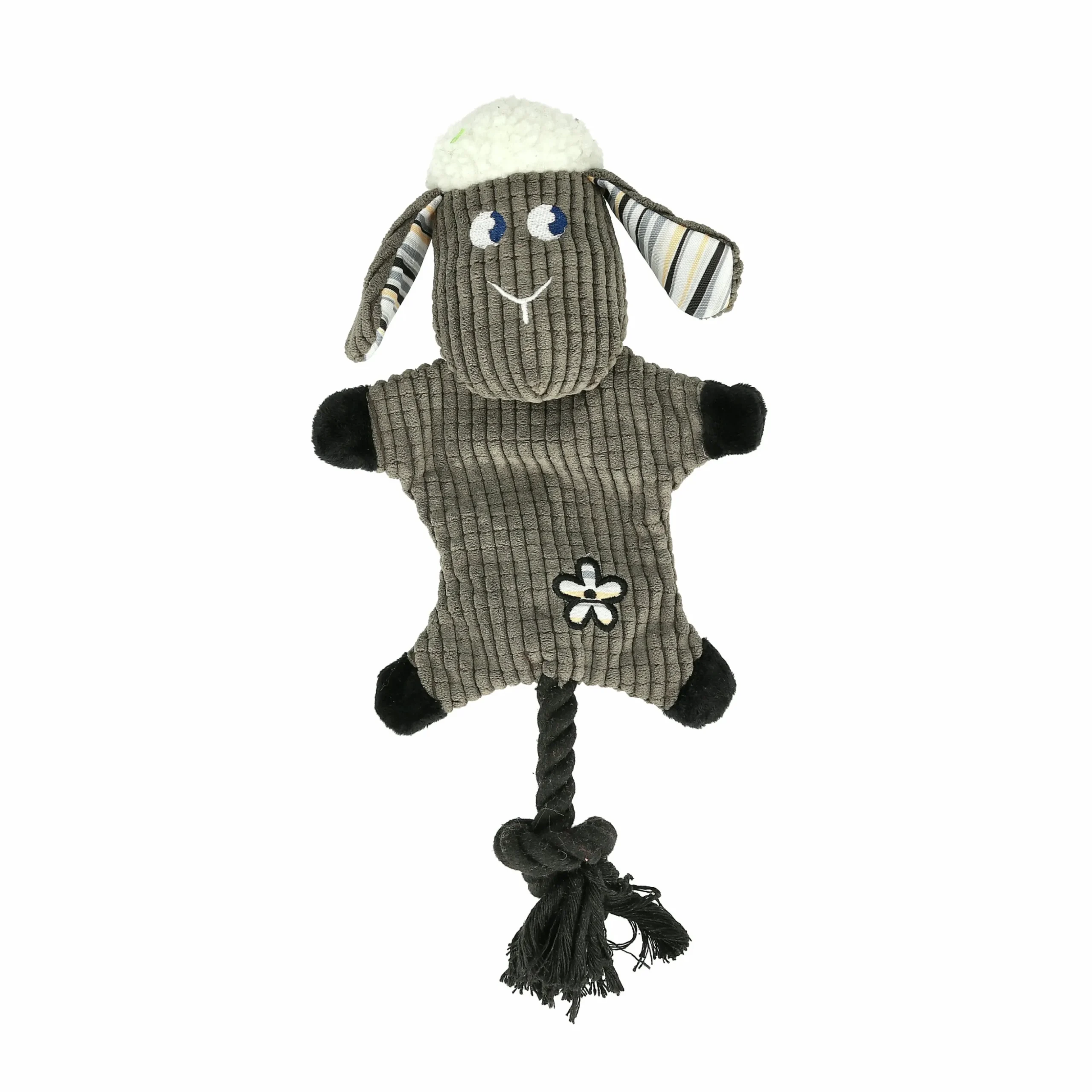 Hundleksak Dogman Lambe Prassel Svart L 35cm