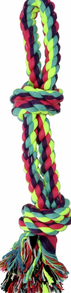 Hundleksak Dogman Rep Dubbelt Flerfärgad XL 45cm