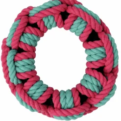 Hundleksak Dogman Rep-ring Rosa M 16cm