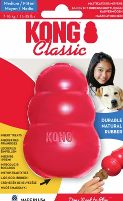 Hundleksak Kong Classic Röd M