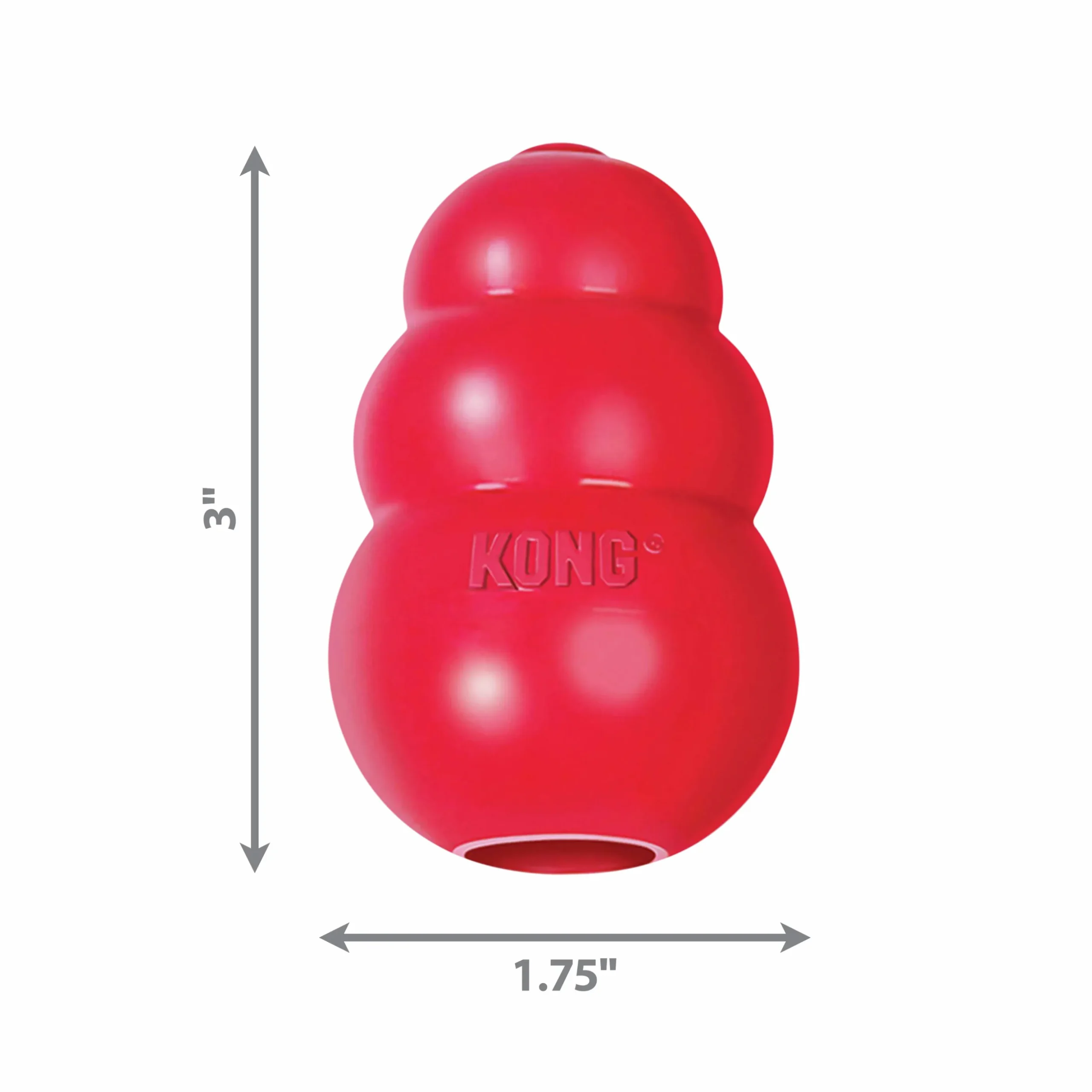 Hundleksak Kong Classic Röd S