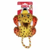 Hundleksak Kong Cozie Tuggz Cheetah S/M 34cm