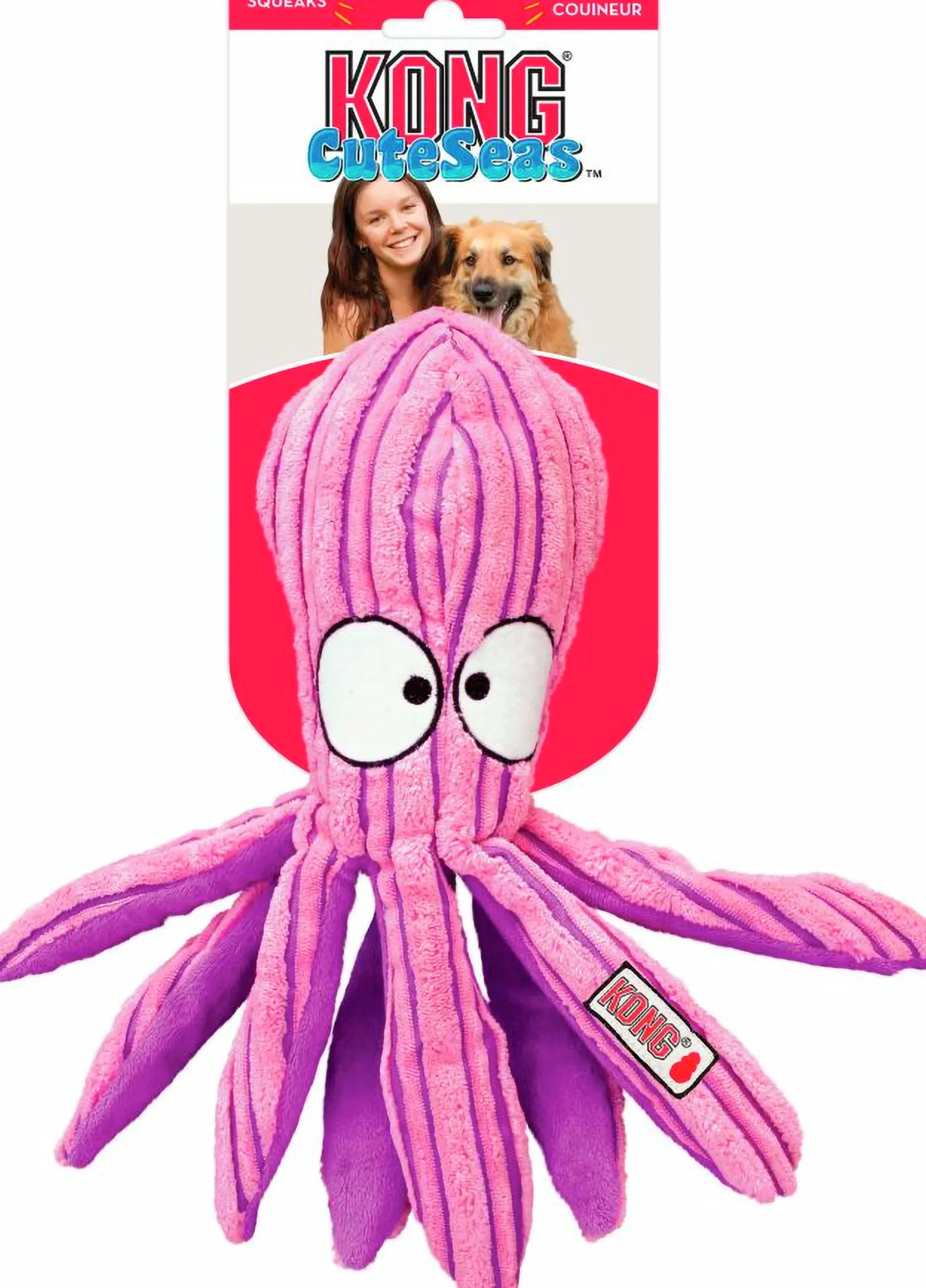 Hundleksak Kong Cuteseas Octopus S