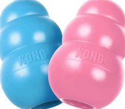 Hundleksak Kong Puppy Blandade färger L