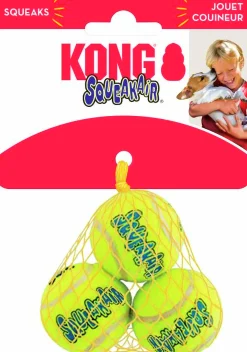 Hundleksak Kong SqueakAir Balls XS 3-p