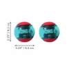 Hundleksak Kong Squeezz Action Ball Red L 8cm 2-p
