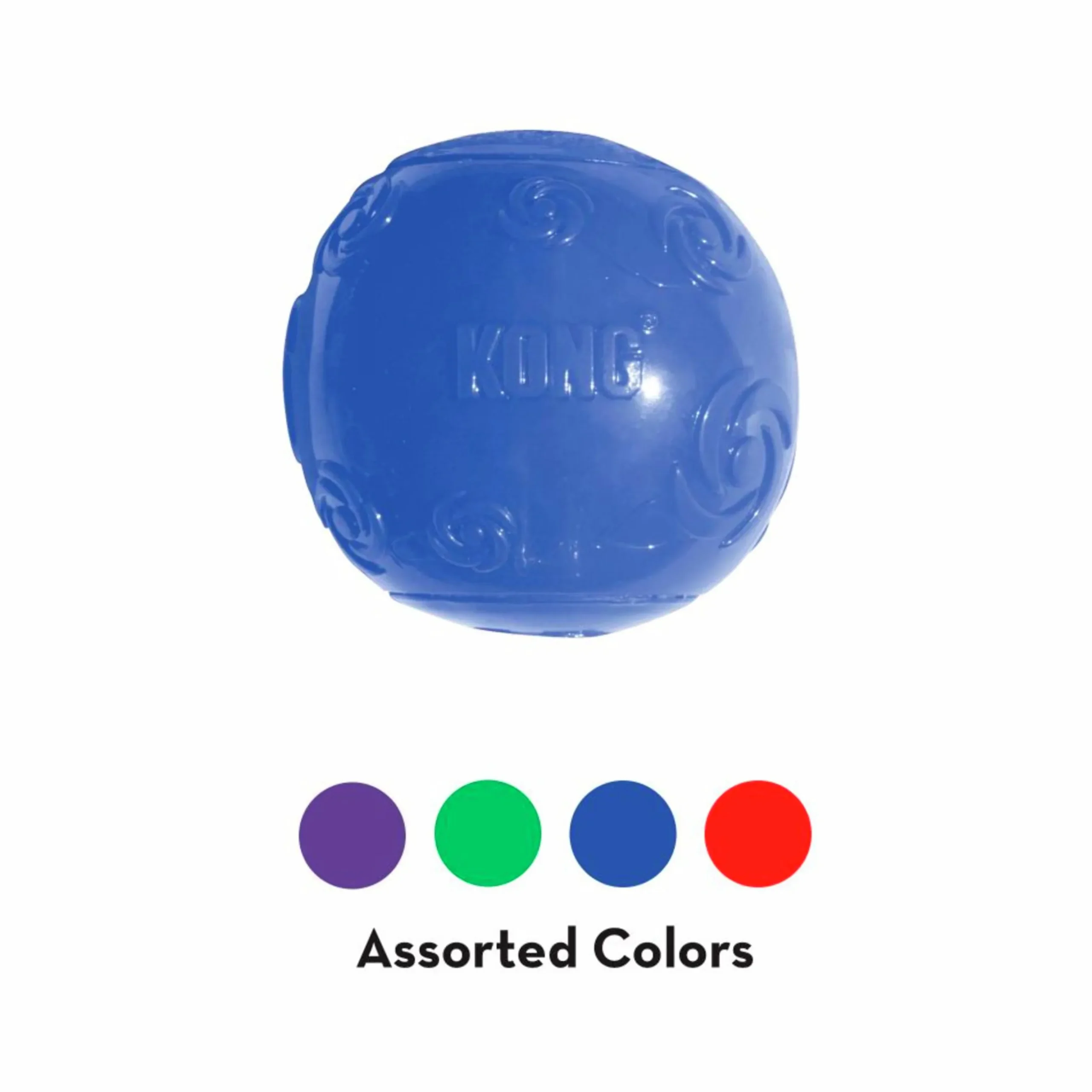 Hundleksak Kong Squeezz Ball Blandade färger M