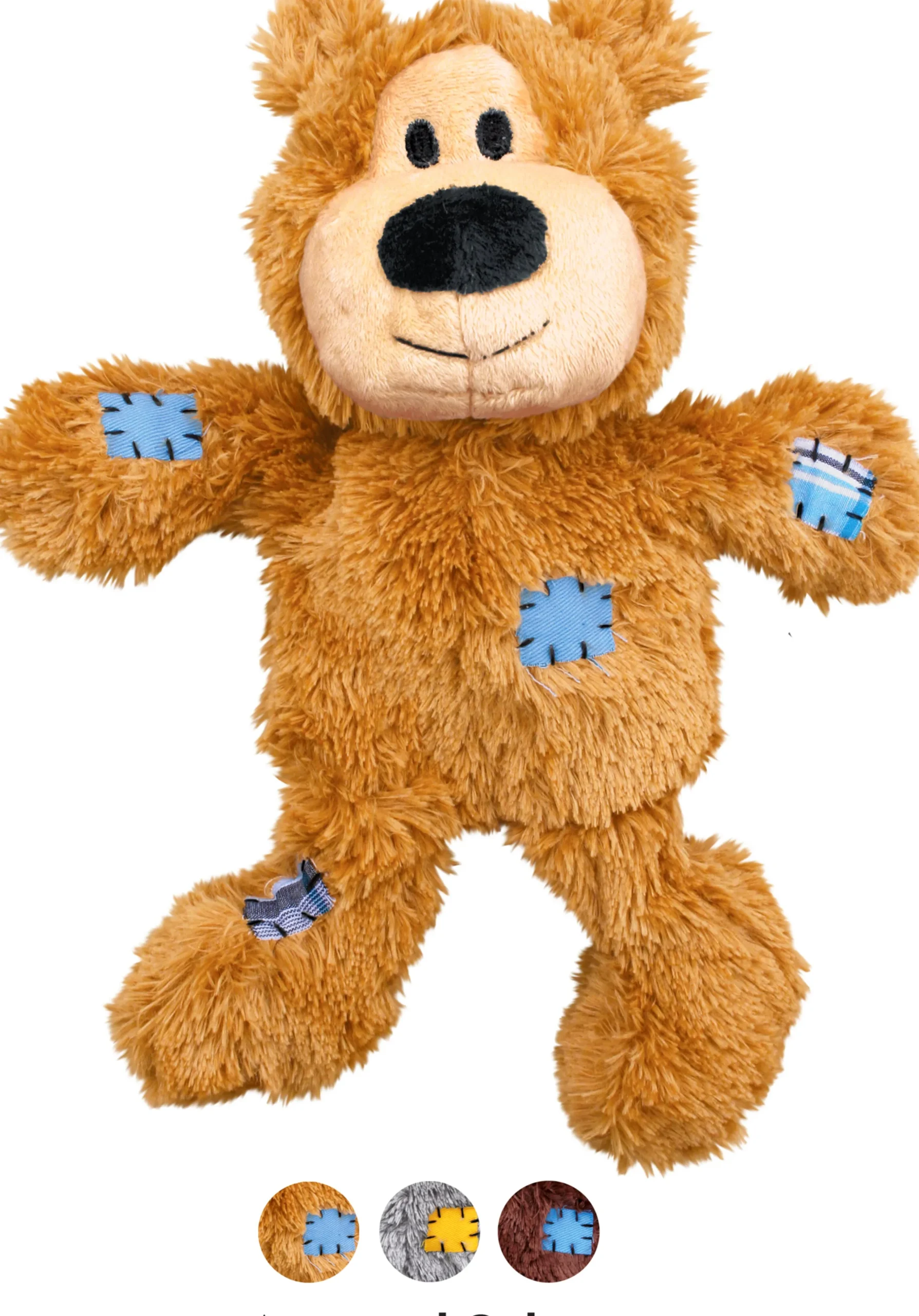 Hundleksak Kong Wild Knots Bear S/M 17cm Blandade färger