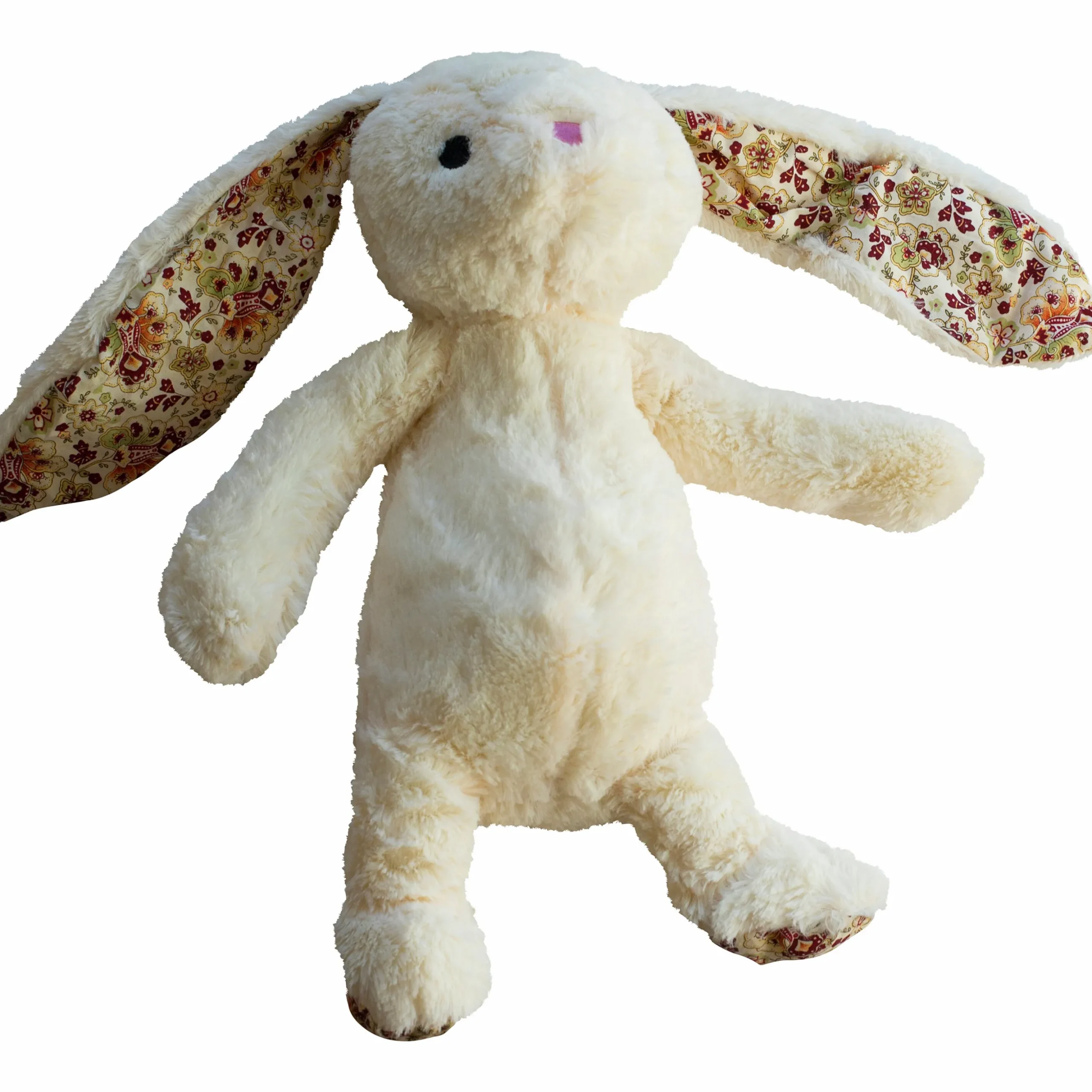 Hundleksak Party Pets Bunny Flower Creme 35cm