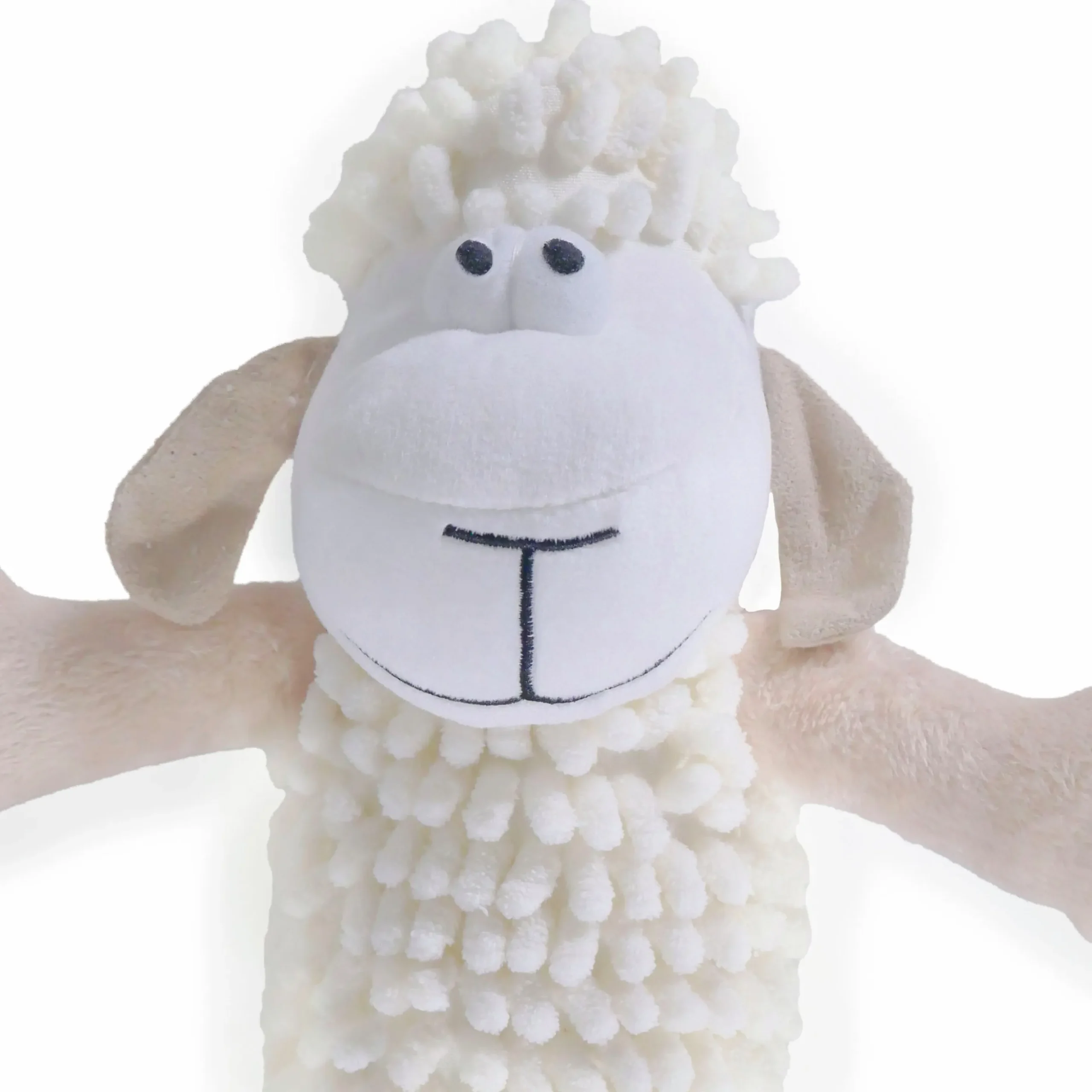 Hundleksak Rosewood Farmyard Sheep Vit