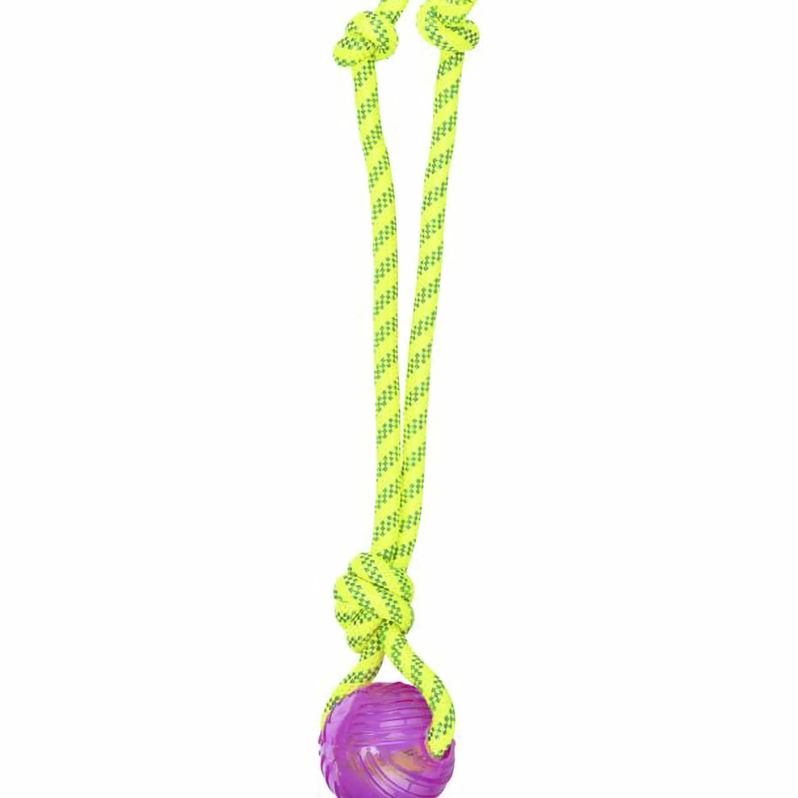 Hundleksak Trixie Aqua Toy Rep med boll Blå/Gul 40cm