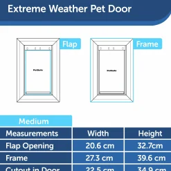 Hundlucka Petsafe Extreme Weather Vit M