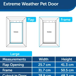 Hundlucka Petsafe Extreme Weather Vit L