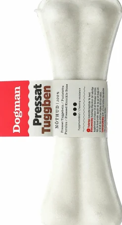 Hundtugg Dogman Tuggben Vit S 12,5cm
