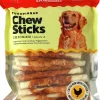 Hundtugg Dogman Tuggpinnar med Kyckling Vit S 12,5cm 30-p