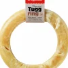 Hundtugg Dogman Tuggring Pressad Natur L 15cm