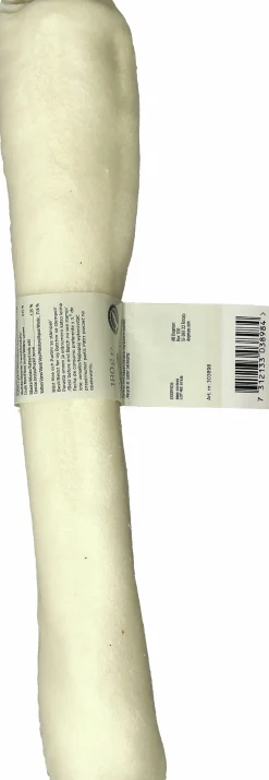 Hundtugg Dogman Tuggrulle Vit L 30cm