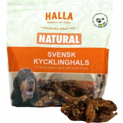 Hundtugg Halla Svensk kycklinghals 180g