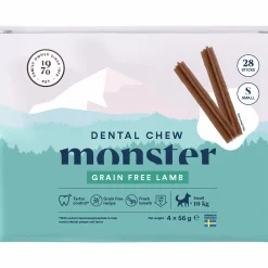 Hundtugg Monster Dental Chew Lamb S 28-p