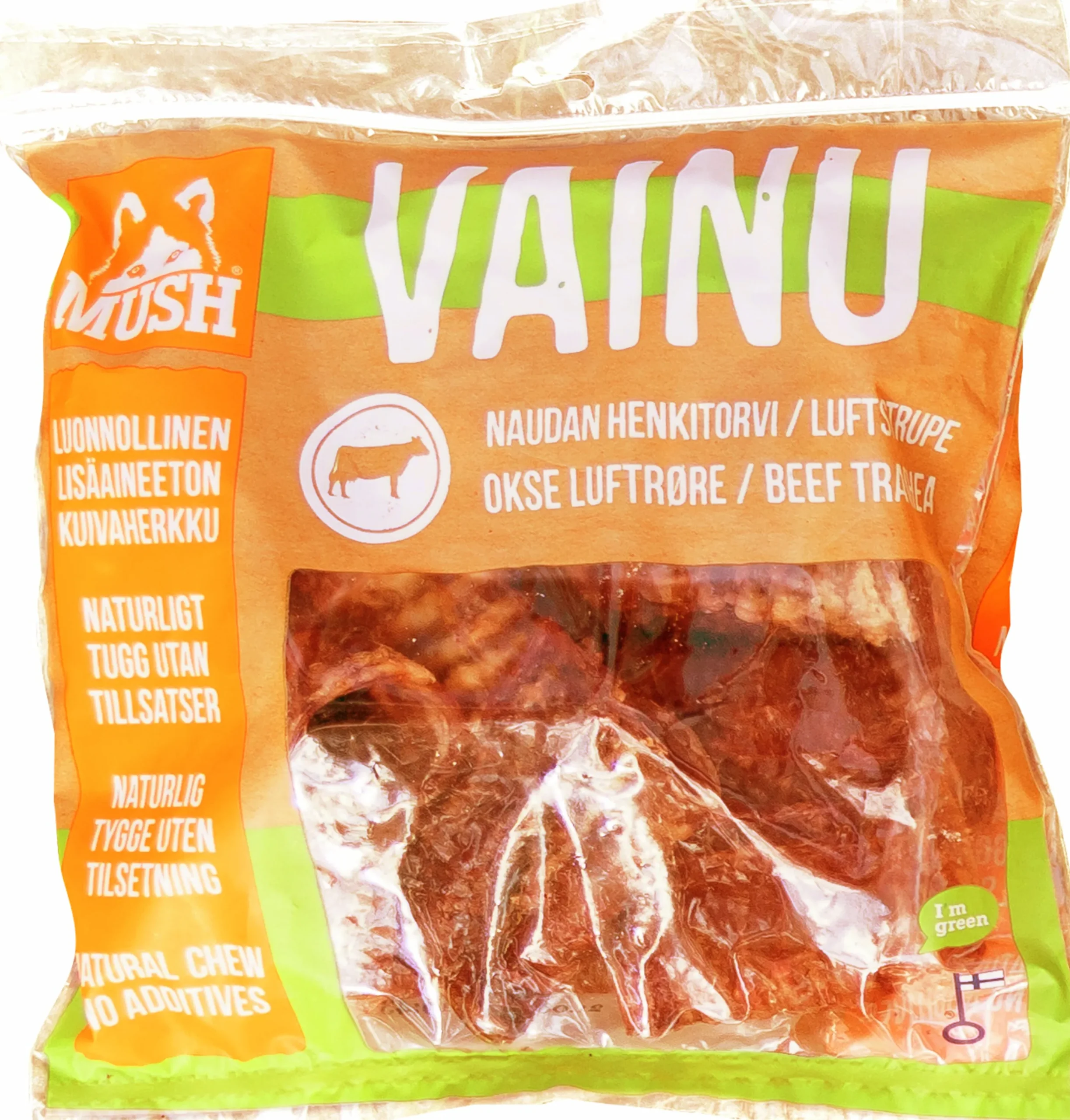 Hundtugg Mush Vainu Nöt Luftstrupe 200g