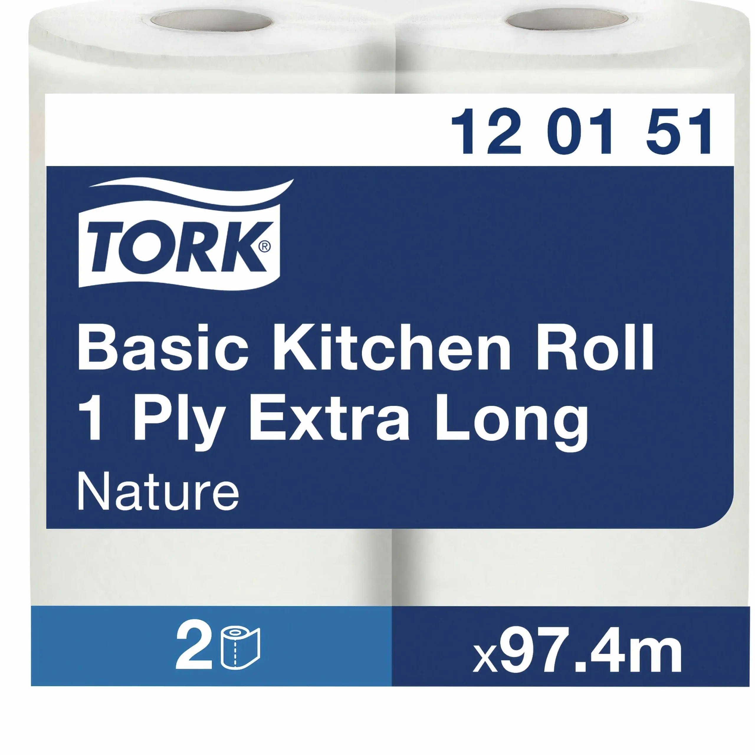 Hushållspapper Tork Basic 1-lager 14 rullar x 97 m (120151)