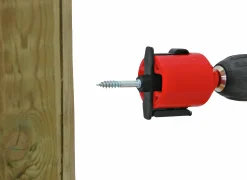 Iborrningshylsa Kerbl för isolatorer röd