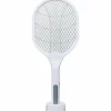 Insektsracket Ryom Uppladdningsbart Vit