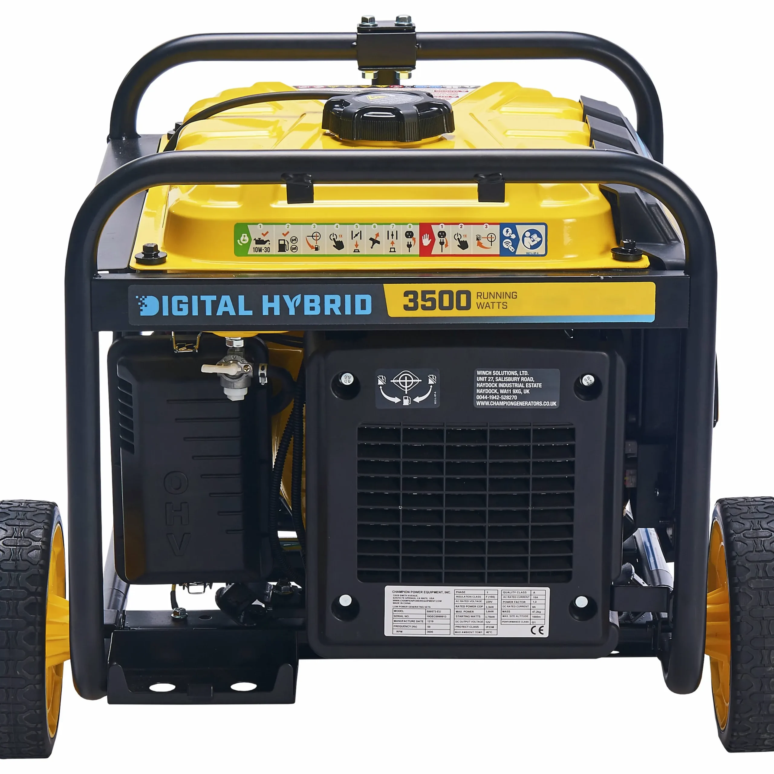 Inverterelverk Champion Hybrid CPG4000DHY 3600W