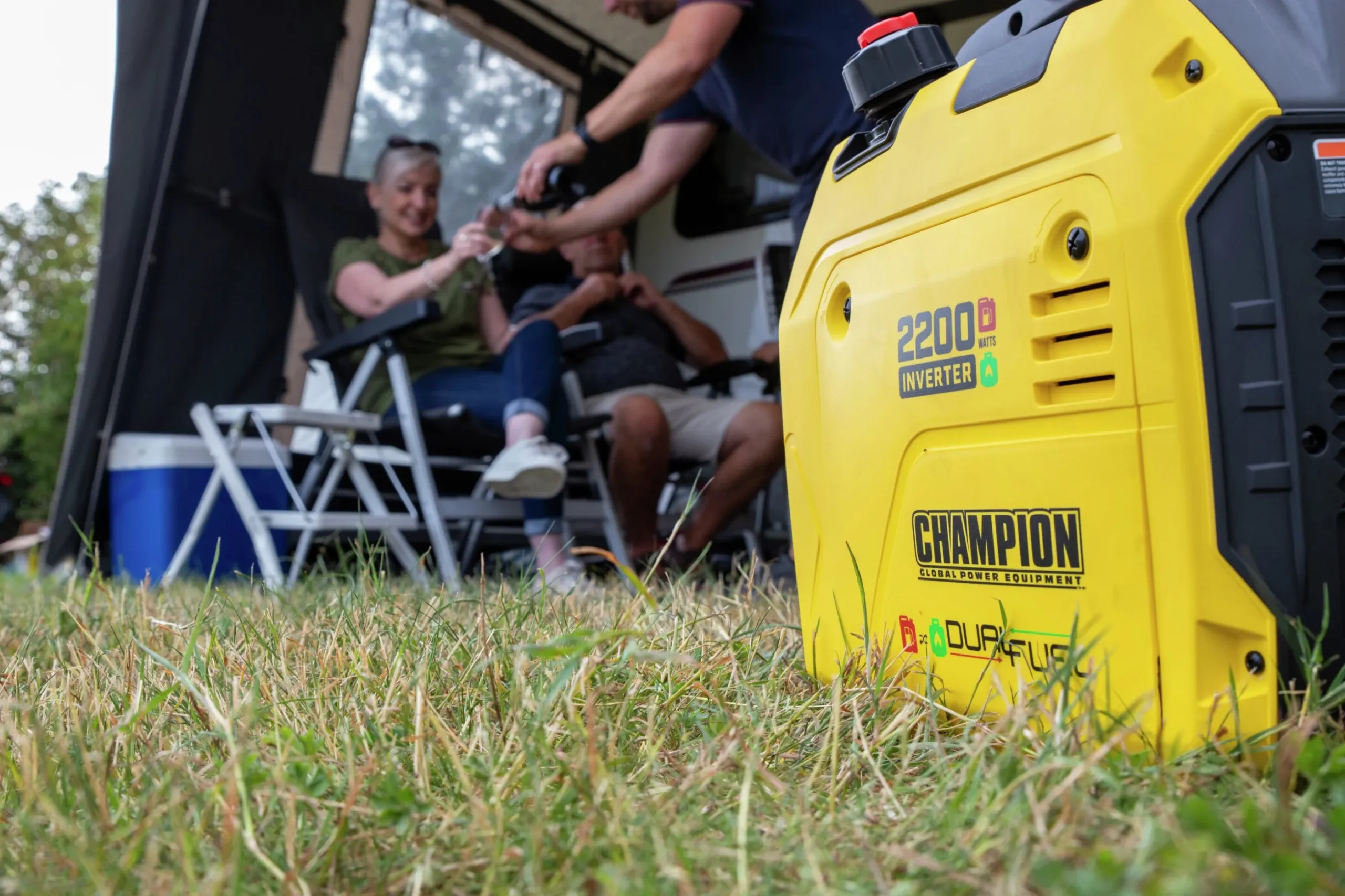 Inverterelverk Champion The Mighty Atom Dual Fuel 92001i 2200W